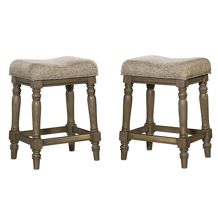 Backless counter stools on sale with cushion